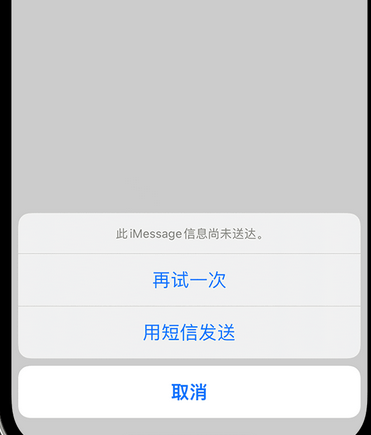 温州apple维修iPhone上无法正常发送iMessage信息